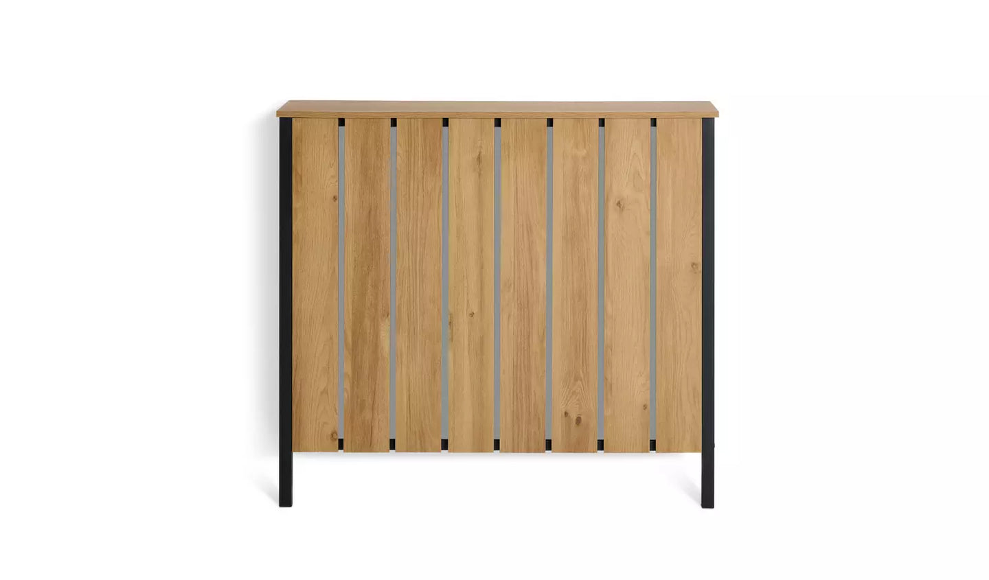 Loft Living Small Radiator Cover - Oak